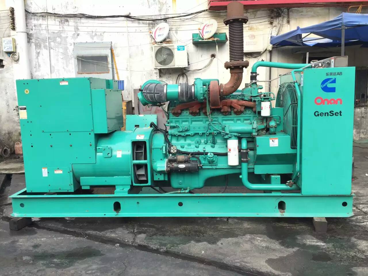 泗县租赁发电机-柴油发电机不正常冒烟的原因